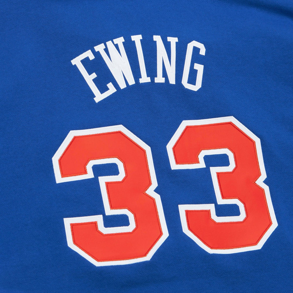 NBA Patrick Ewing New York Knicks Name & Number Hoodie