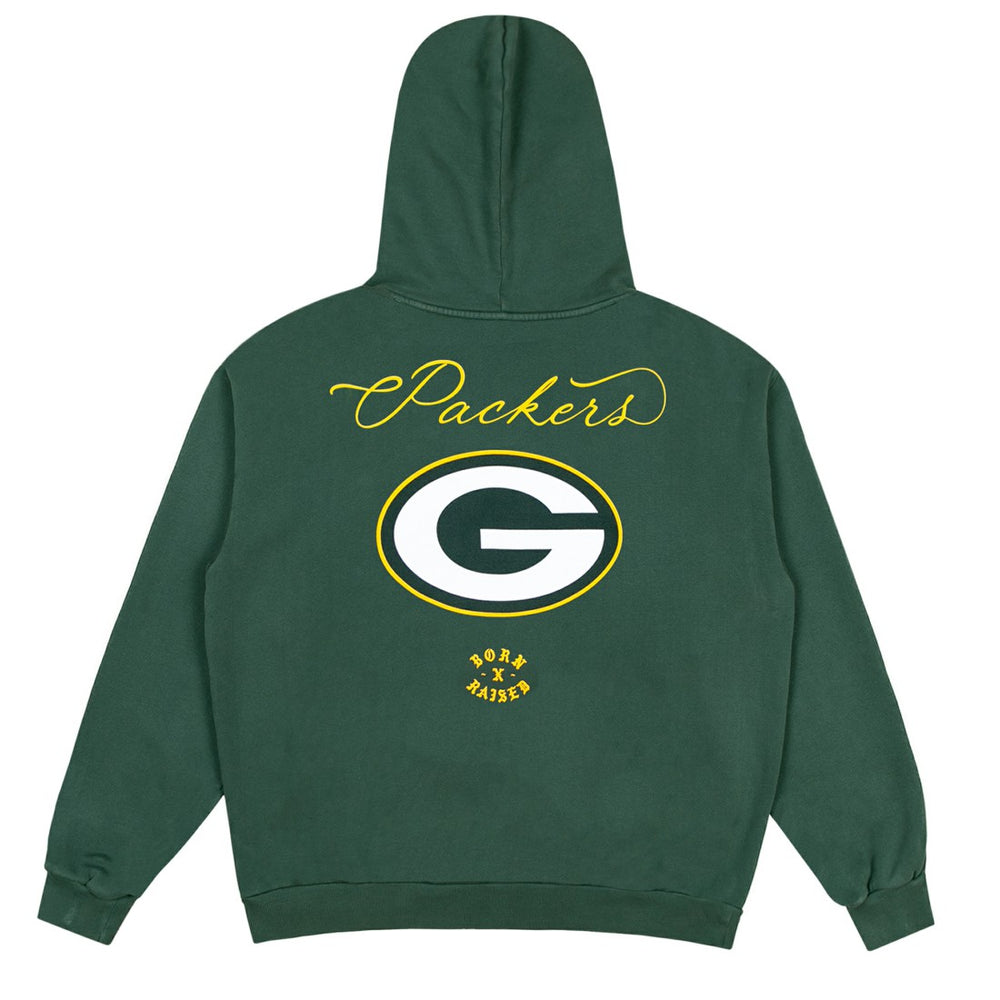 Born x Raised Unisex Fine Line Hoodie - Green Bay Packers