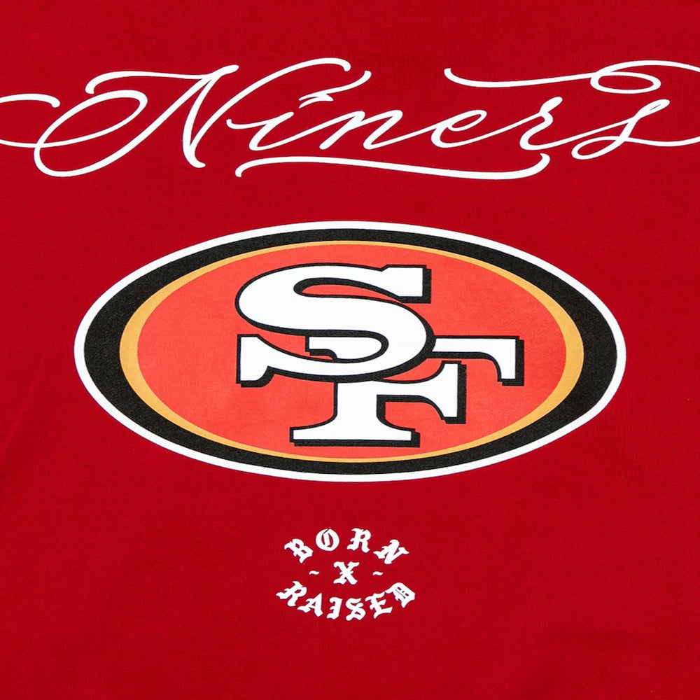 Born x Raised Unisex Fine Line Hoodie - San Francisco 49ers