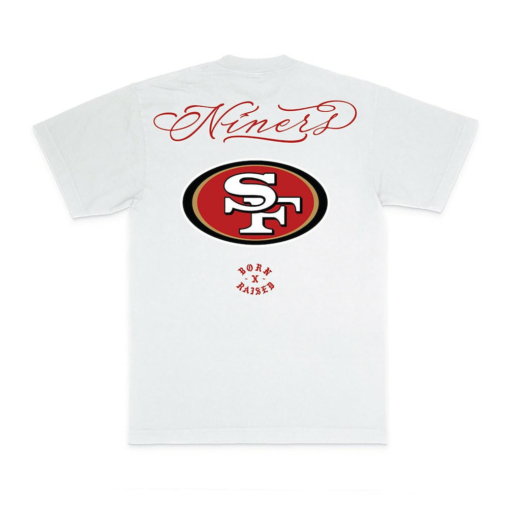 Born x Raised Unisex Fine Line T-Shirt - San Francisco 49ers