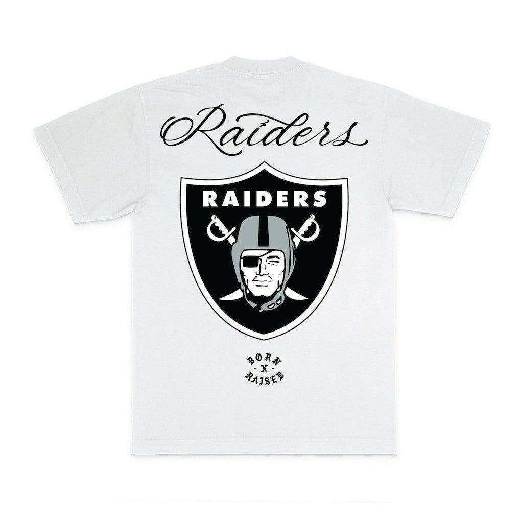 Born x Raised Unisex Fine Line T-Shirt - Las Vegas Raiders