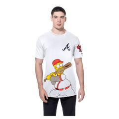 MLB Atlanta Braves New Era MLB x Simpsons Homer Wonderbat T-Shirt