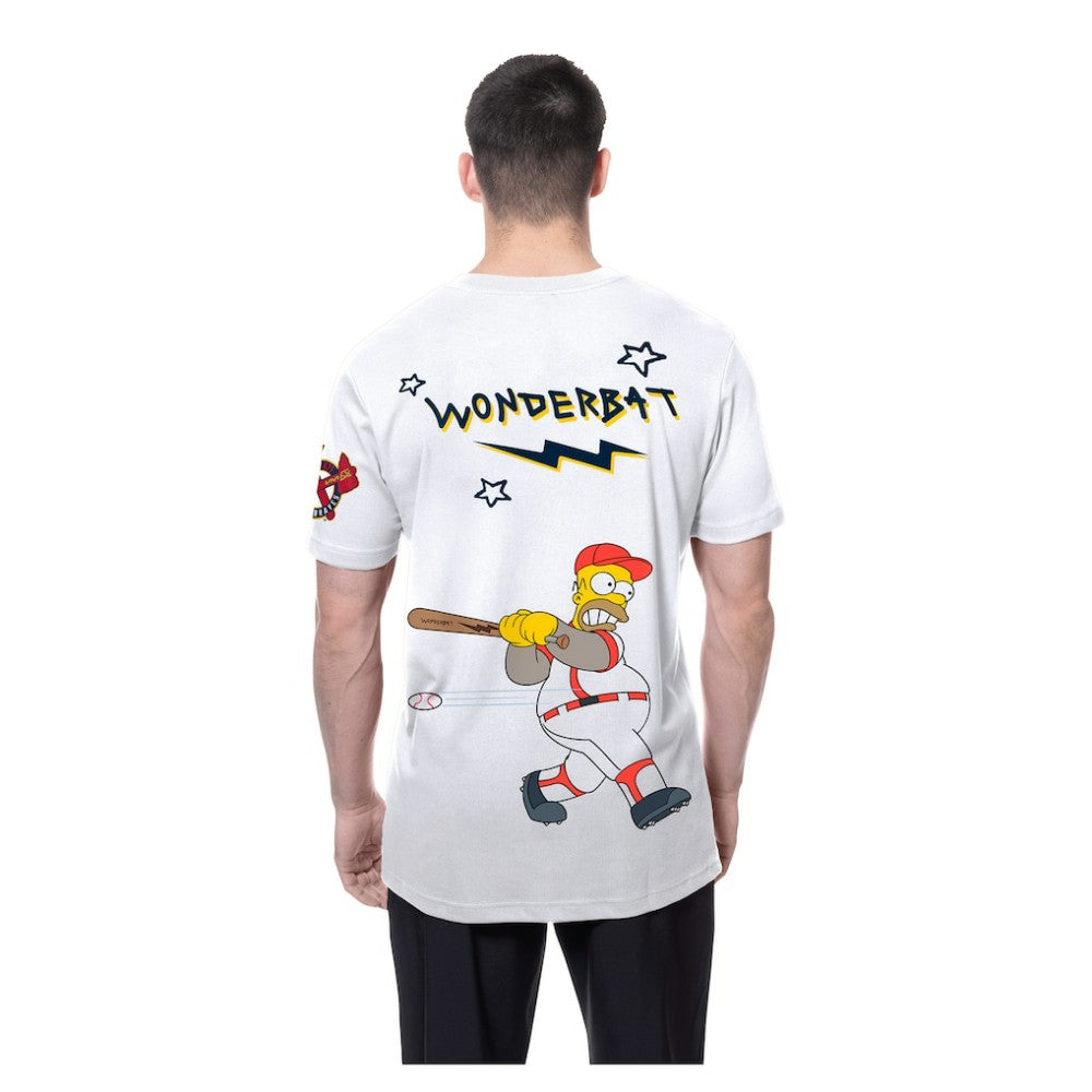 MLB Atlanta Braves New Era MLB x Simpsons Homer Wonderbat T-Shirt