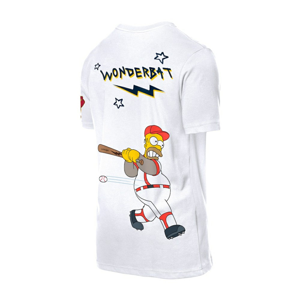MLB Atlanta Braves New Era MLB x Simpsons Homer Wonderbat T-Shirt
