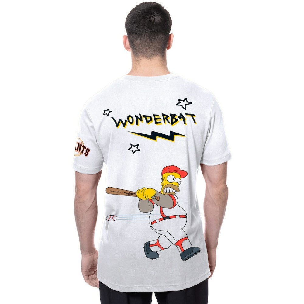 MLB San Francisco Giants New Era MLB x Simpsons Homer Wunderbat SS Tee