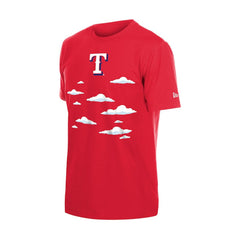 MLB Texas Rangers New Era MLB x Simpsons 2026 Collab Clouds T-Shirt