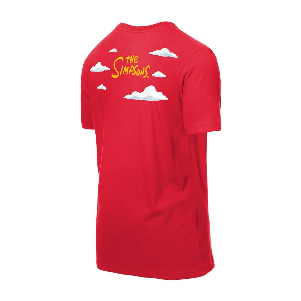 MLB Texas Rangers New Era MLB x Simpsons 2026 Collab Clouds T-Shirt