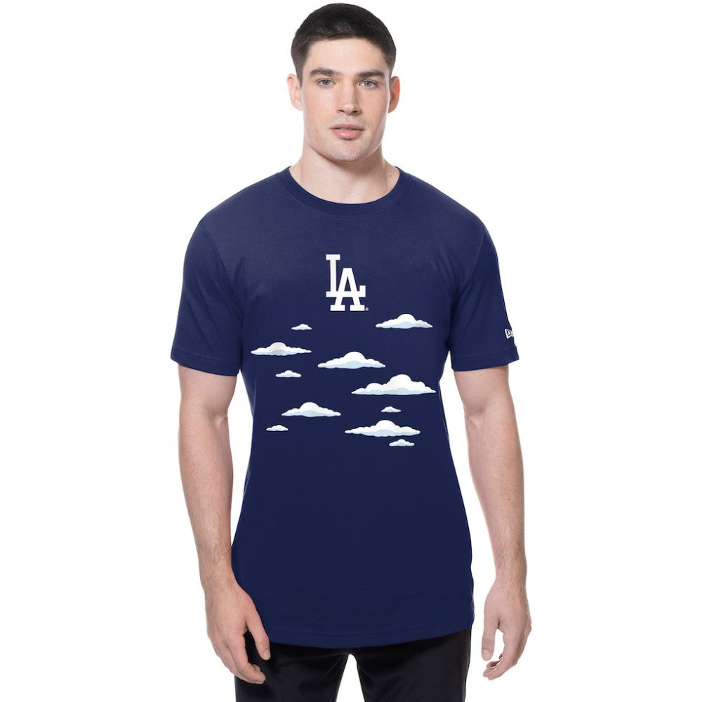 MLB Los Angeles Dodgers New Era MLB x Simpsons 2026 Collab Clouds T-Shirt