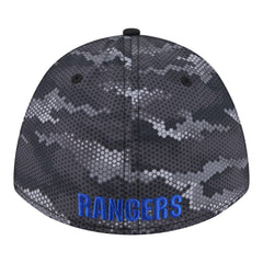 NHL Black New York Rangers New Era Zero Dark 39THIRTY Flex Hat