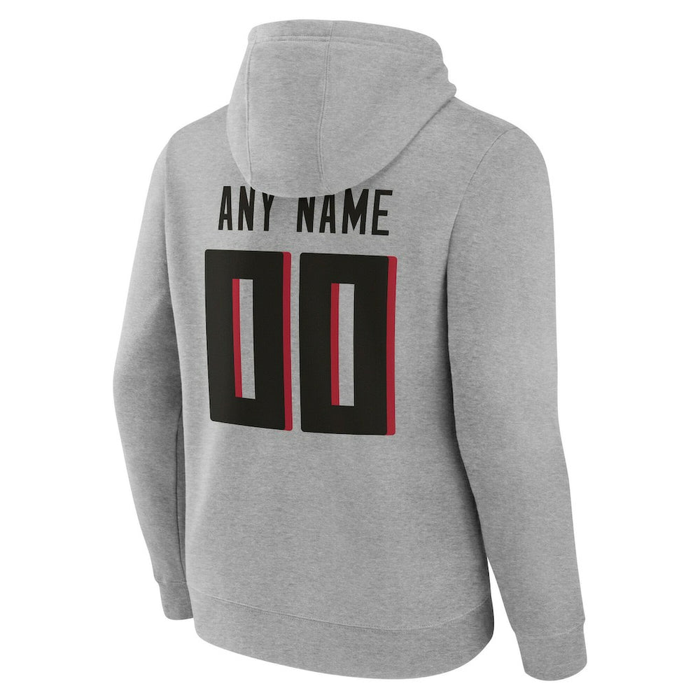Team Authentic Personalized Name & Number Hoodie - Atlanta Falcons