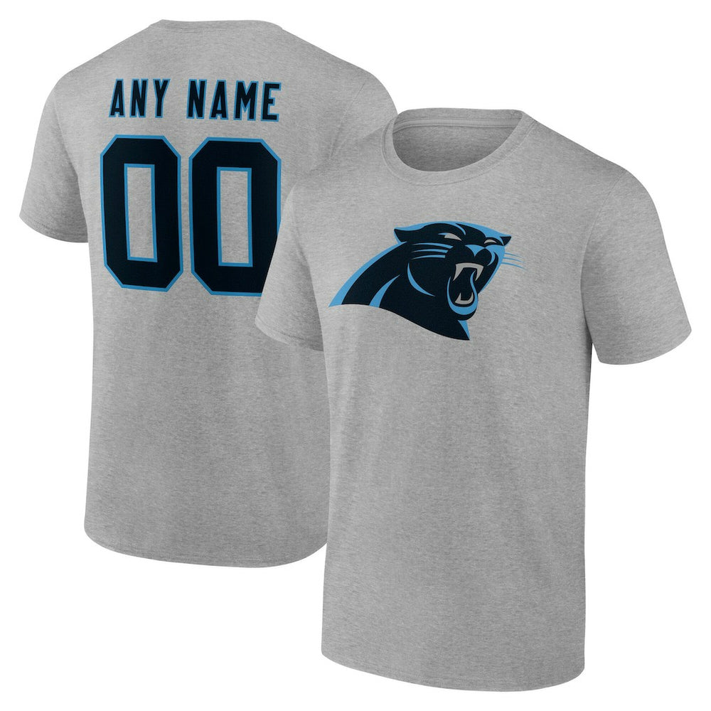 Team Authentic Personalized Name & Number T-Shirt - Carolina Panthers