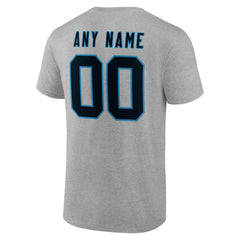 Team Authentic Personalized Name & Number T-Shirt - Carolina Panthers