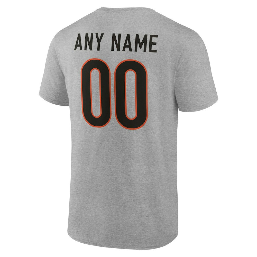 Team Authentic Personalized Name & Number T-Shirt - Cincinnati Bengals