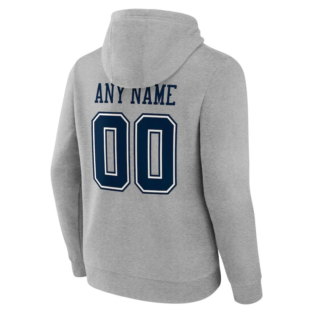 Team Authentic Personalized Name & Number Hoodie - Dallas Cowboys