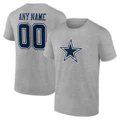 Team Authentic Personalized Name & Number T-Shirt - Dallas Cowboys