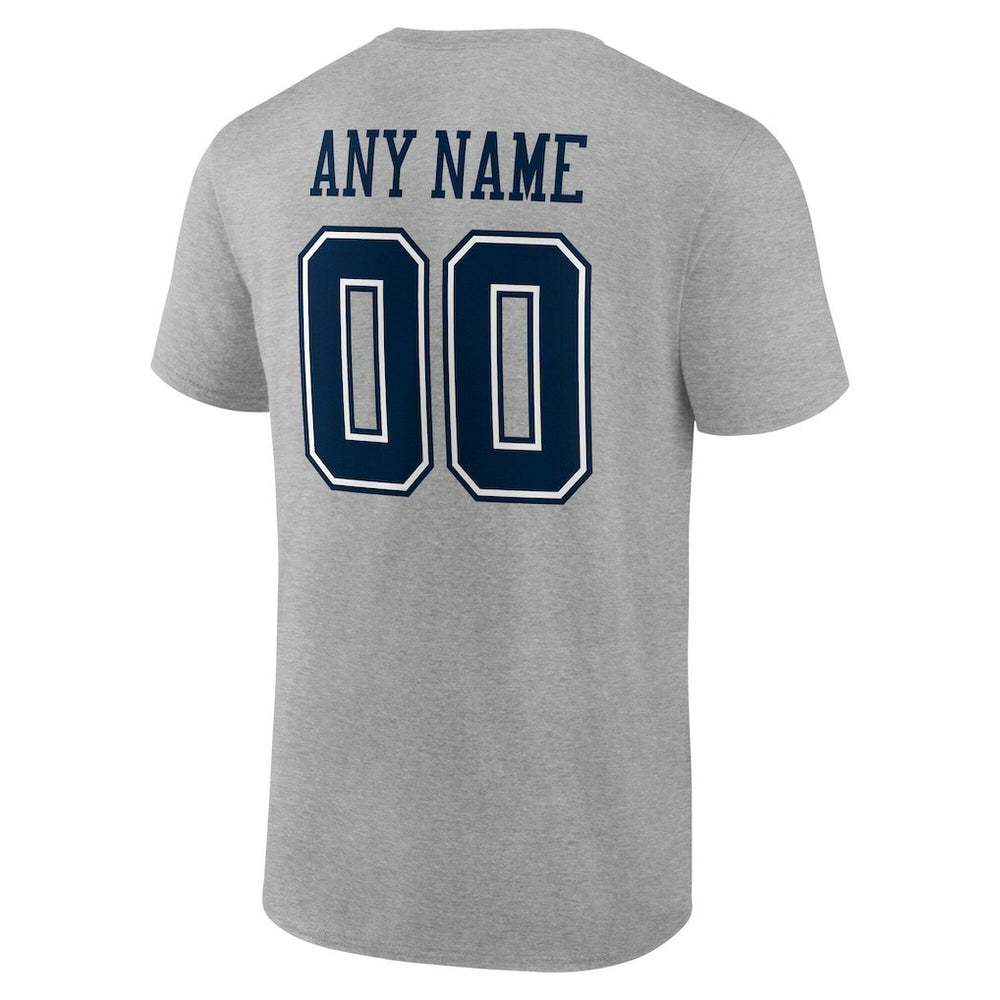 Team Authentic Personalized Name & Number T-Shirt - Dallas Cowboys