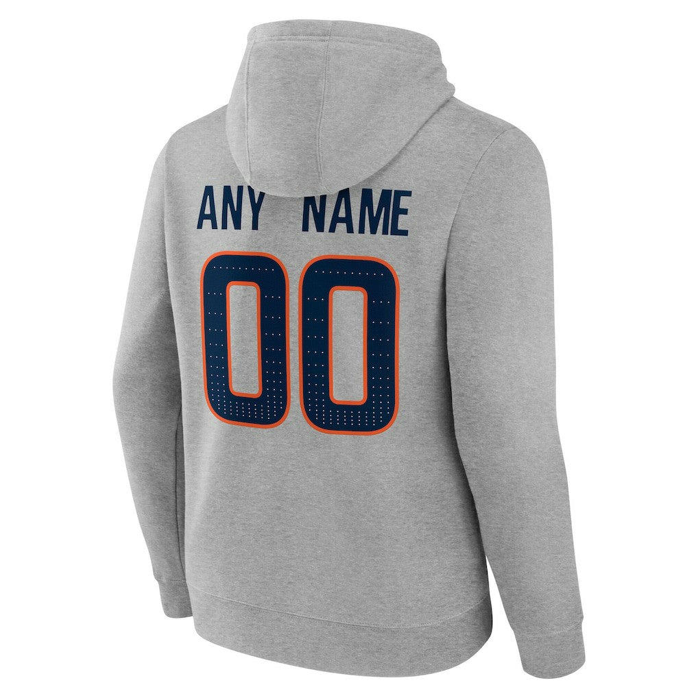 Team Authentic Personalized Name & Number Hoodie - Denver Broncos