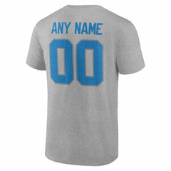 Team Authentic Personalized Name & Number T-Shirt - Detroit Lions