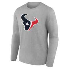 Team Authentic Personalized Name & Number Long Sleeve T-Shirt - Houston Texans
