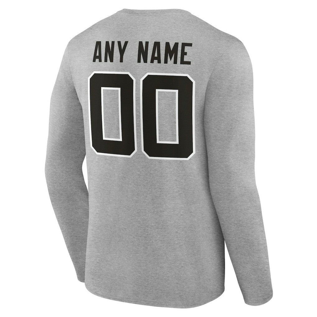 Team Authentic Personalized Name & Number Long Sleeve T-Shirt - Jacksonville Jaguars