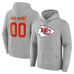 Team Authentic Personalized Name & Number Hoodie - Kansas City Chiefs