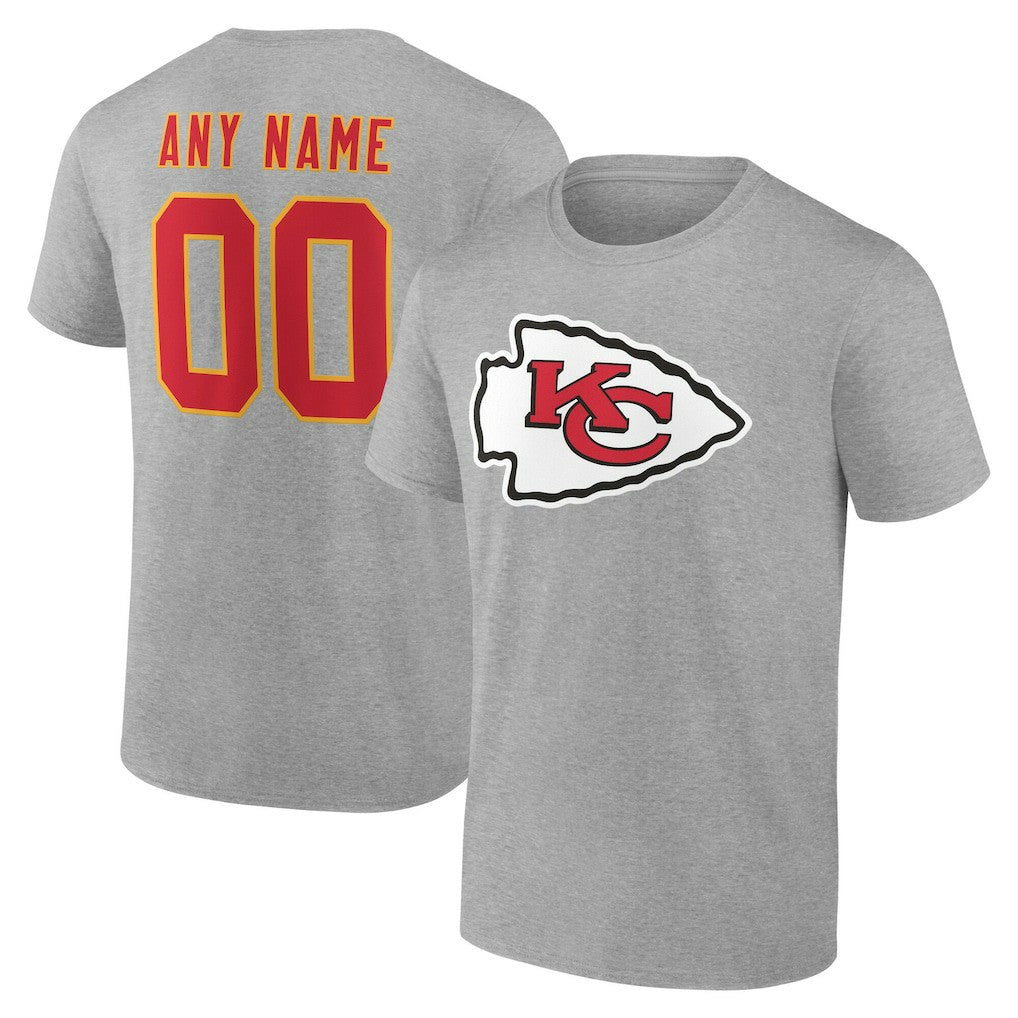 Team Authentic Personalized Name & Number T-Shirt - Kansas City Chiefs