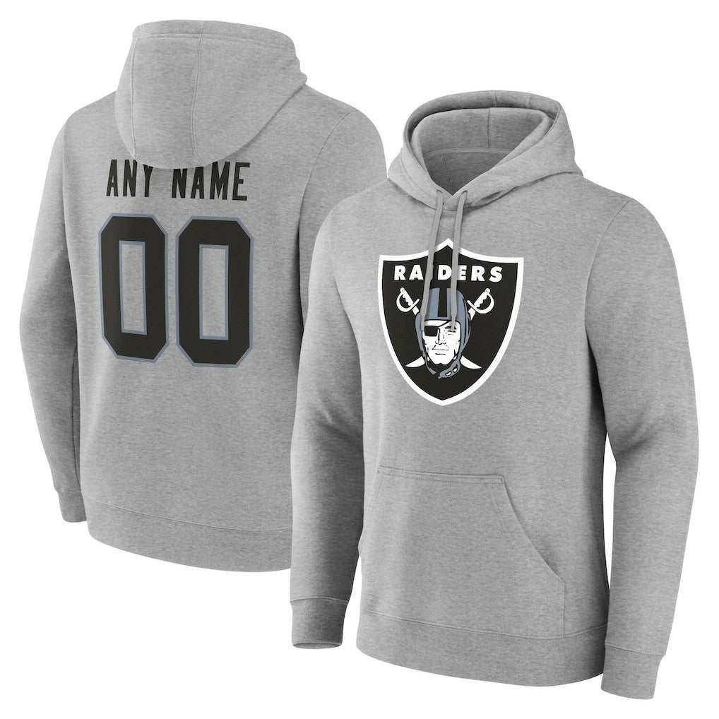 Team Authentic Personalized Name & Number Hoodie - Las Vegas Raiders