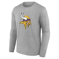 Team Authentic Personalized Name & Number Long Sleeve T-Shirt - Minnesota Vikings