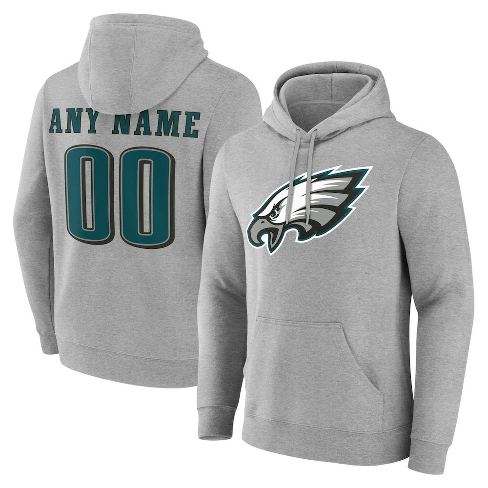 Team Authentic Personalized Name & Number Hoodie - Philadelphia Eagles
