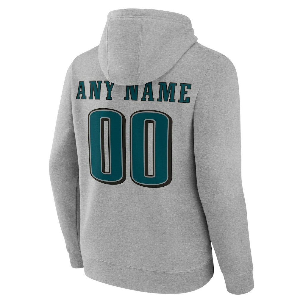 Team Authentic Personalized Name & Number Hoodie - Philadelphia Eagles