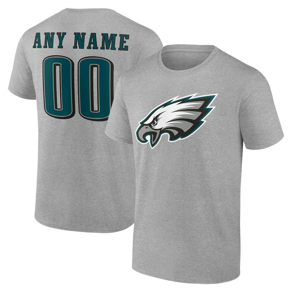 Team Authentic Personalized Name & Number T-Shirt - Philadelphia Eagles
