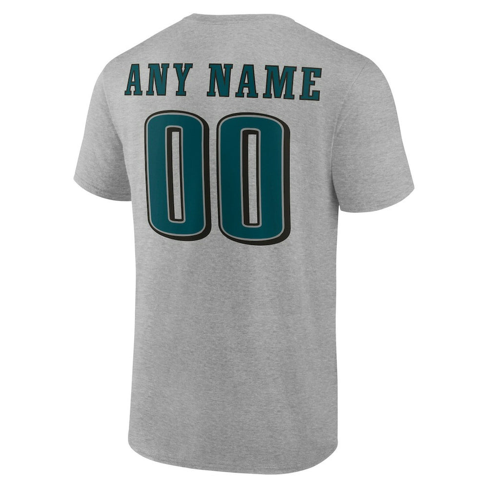 Team Authentic Personalized Name & Number T-Shirt - Philadelphia Eagles