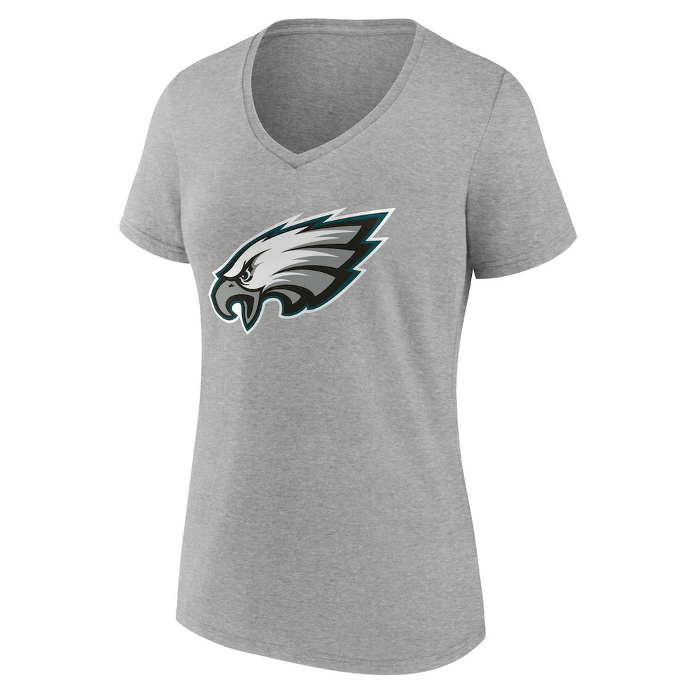 Women's Team Authentic Personalized Name & Number V-Neck T-Shirt - Philadelphia Eagles