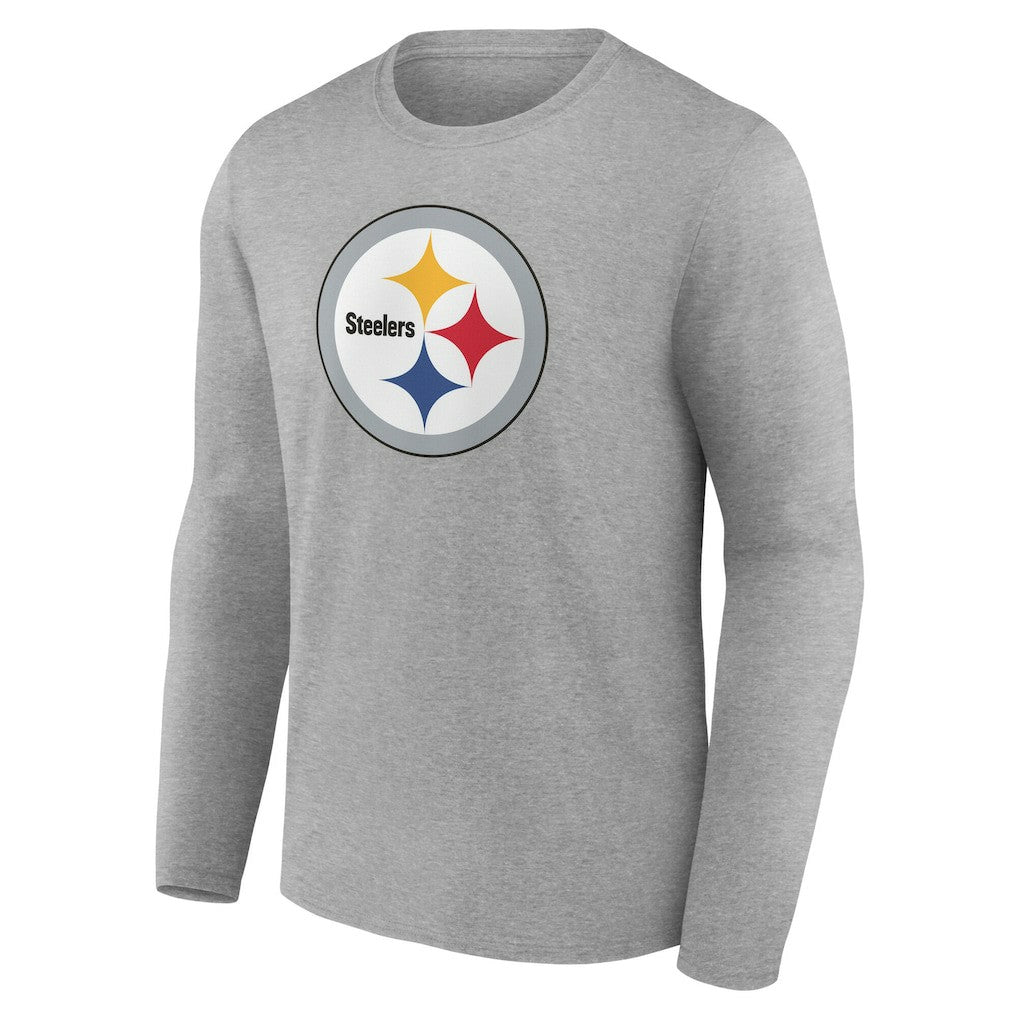 Team Authentic Personalized Name & Number Long Sleeve T-Shirt - Pittsburgh Steelers