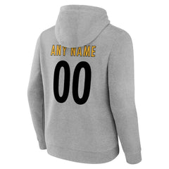Team Authentic Personalized Name & Number Hoodie - Pittsburgh Steelers