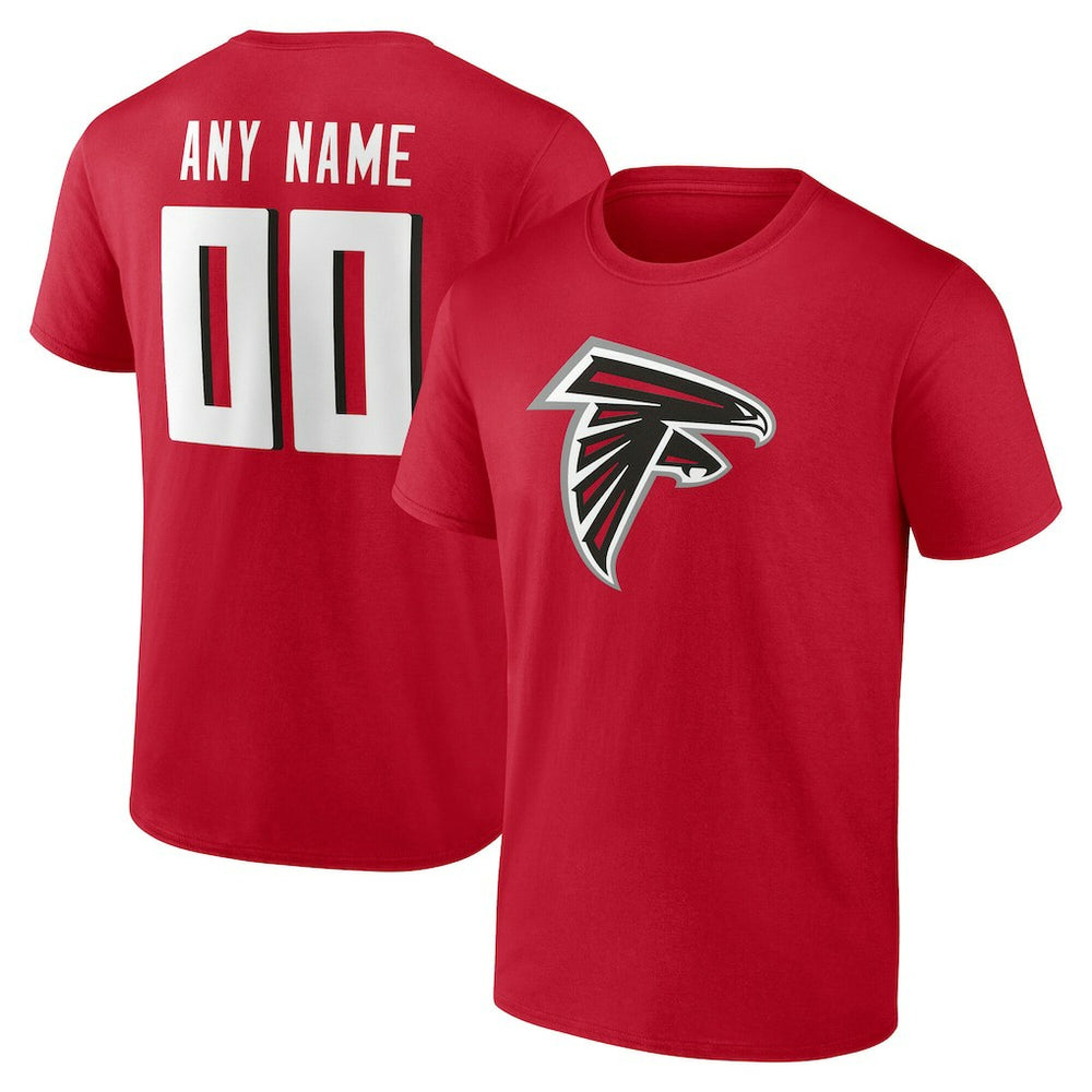 Team Authentic Personalized Name & Number T-Shirt - Atlanta Falcons