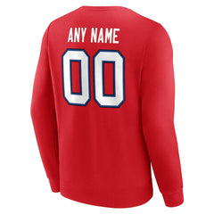 Team Authentic Personalized Name & Number Sweatshirt - Buffalo Bills
