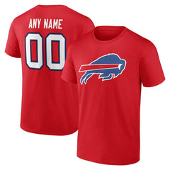 Team Authentic Personalized Name & Number T-Shirt - Buffalo Bills