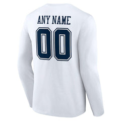 Team Authentic Personalized Name & Number Long Sleeve T-Shirt - Dallas Cowboys