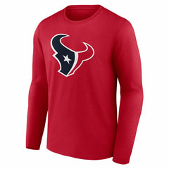 Team Authentic Personalized Name & Number Long Sleeve T-Shirt - Houston Texans