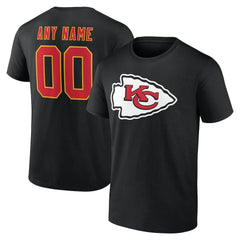 Team Authentic Personalized Name & Number T-Shirt - Kansas City Chiefs