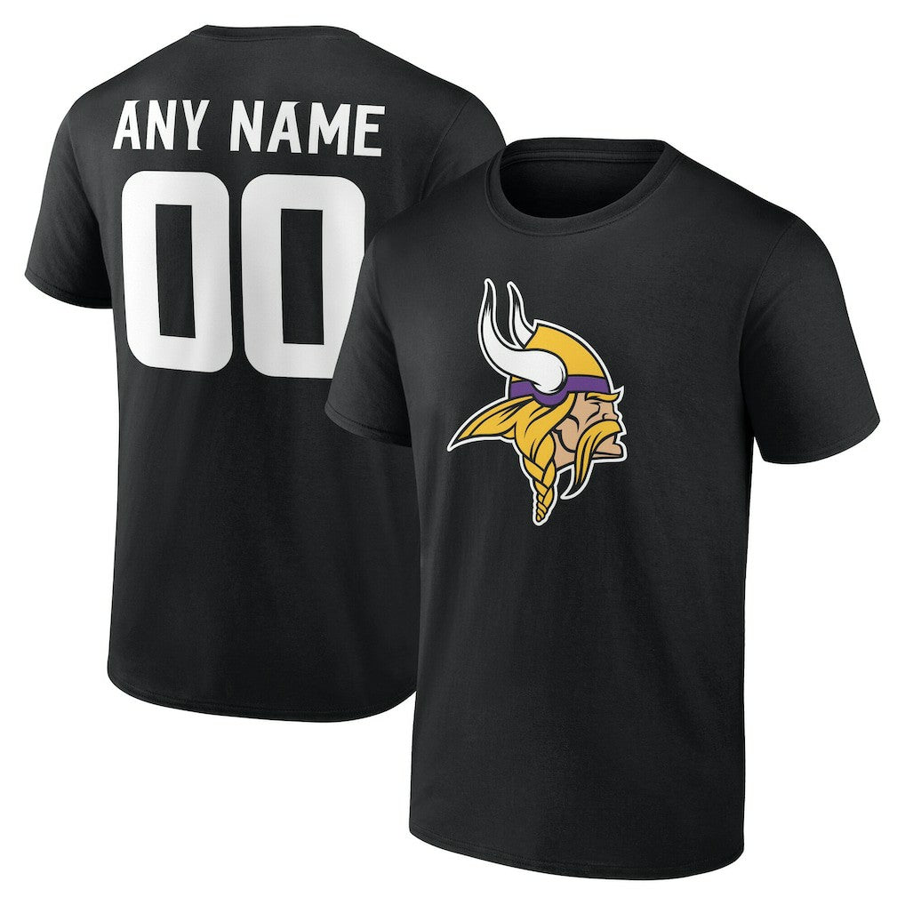 Team Authentic Personalized Name & Number T-Shirt - Minnesota Vikings