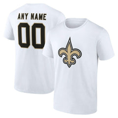 Team Authentic Personalized Name & Number T-Shirt - New Orleans Saints