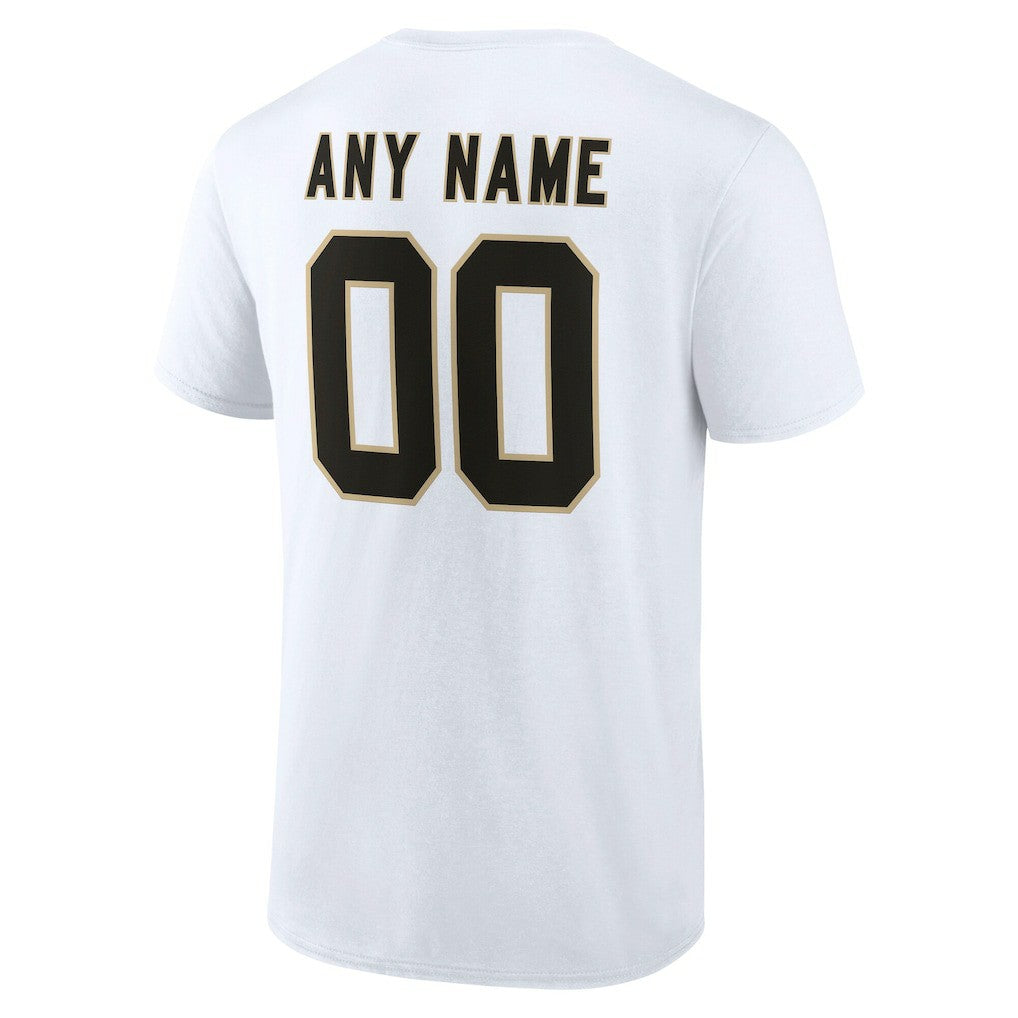 Team Authentic Personalized Name & Number T-Shirt - New Orleans Saints
