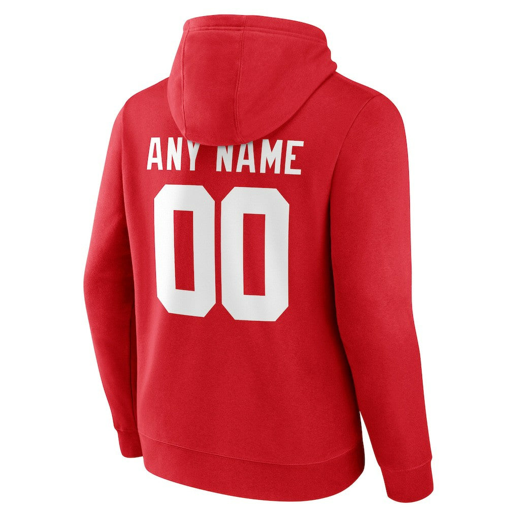 Team Authentic Personalized Name & Number Hoodie - New York Giants