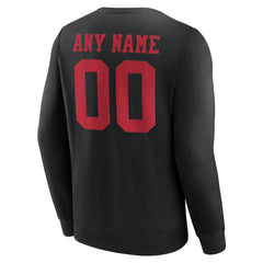 Team Authentic Personalized Name & Number Sweatshirt - San Francisco 49ers