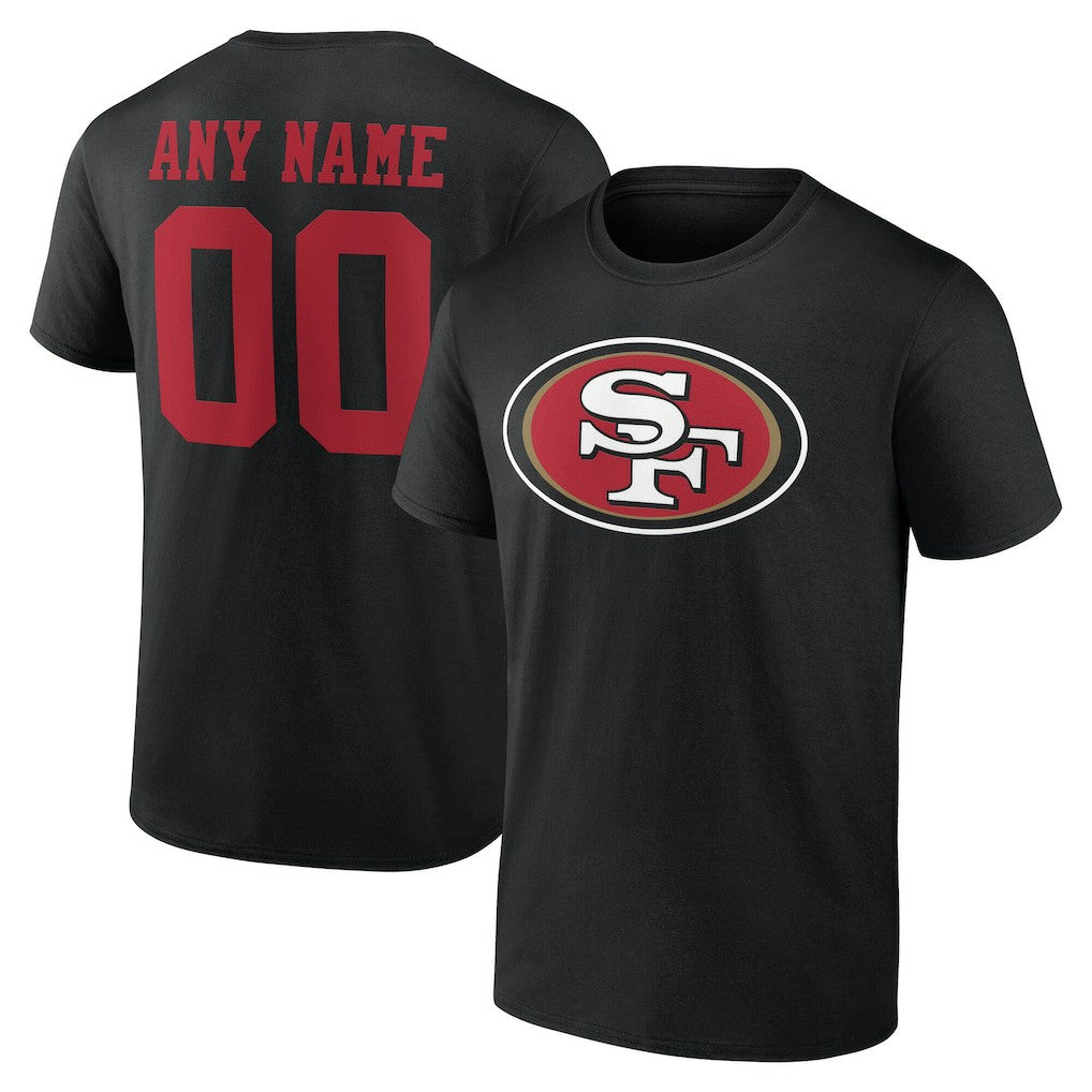 Team Authentic Personalized Name & Number T-Shirt - San Francisco 49ers