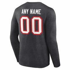 Team Authentic Personalized Name & Number Long Sleeve T-Shirt - Tampa Bay Buccaneers