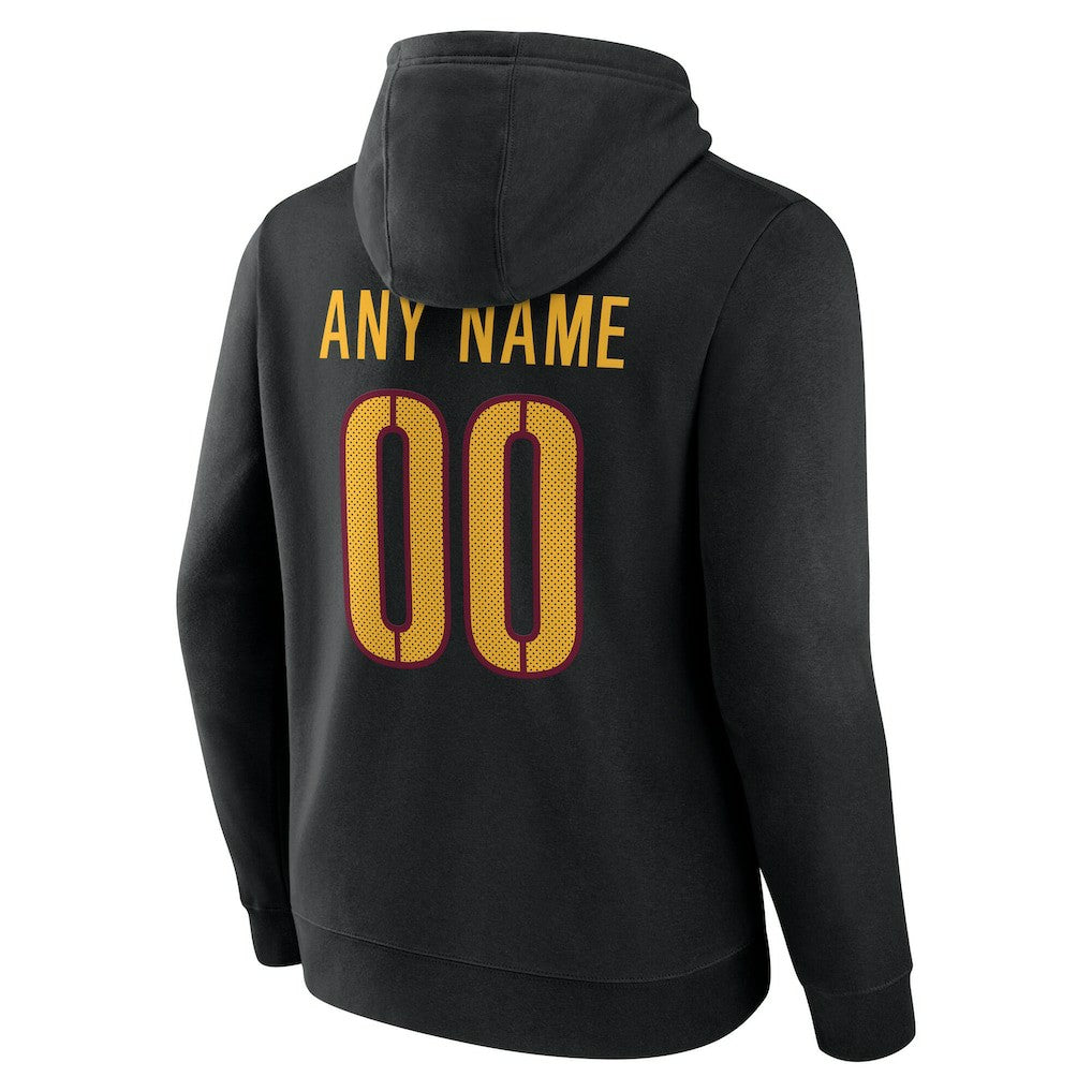 Team Authentic Personalized Name & Number Hoodie - Washington Commanders