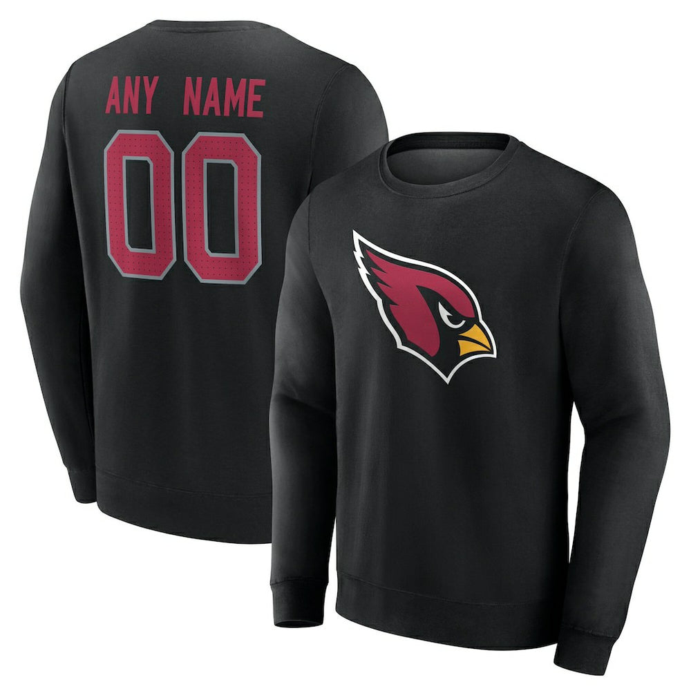 Team Authentic Personalized Name & Number Sweatshirt - Arizona Cardinals